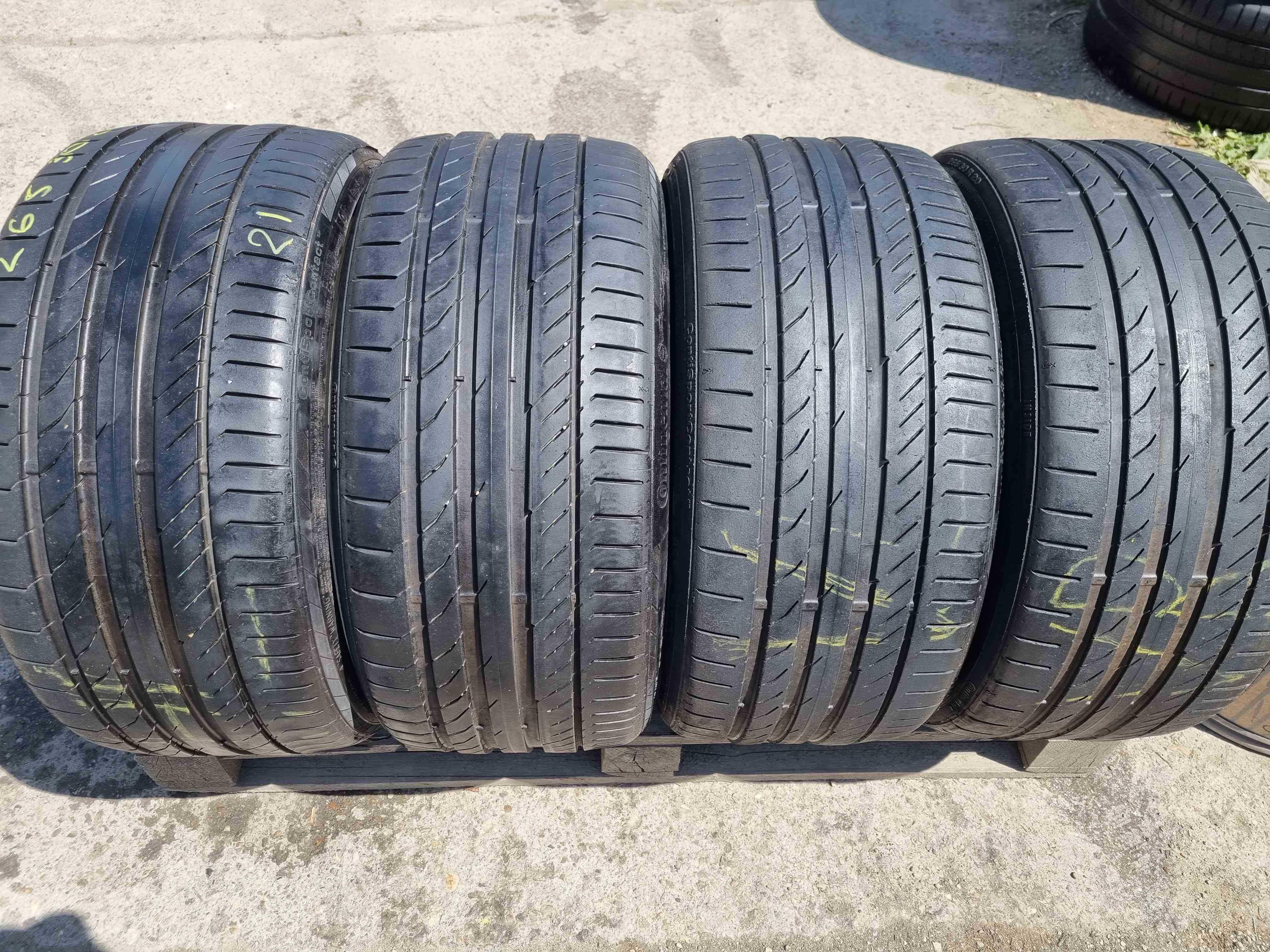 SET 4 Anvelope Vara 265/30 R20 CONTINENTAL ContiSportContact 5P 94Y