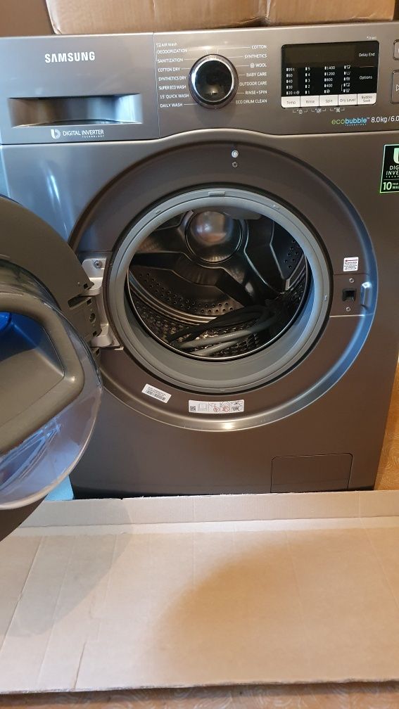 Пералня със сушилня SAMSUNG WD80K5B10OX 8 кг ,