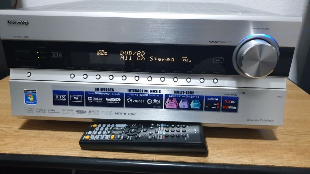 Av receiver Onkyo TX-NR1007