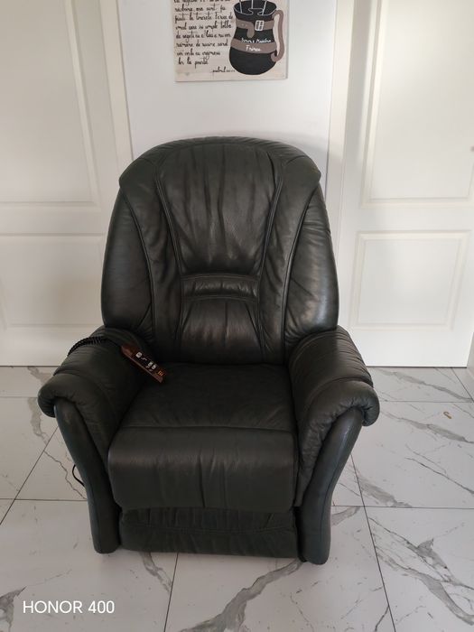 Fotoliu electric din Piele Naturala  - Mobilier Germania