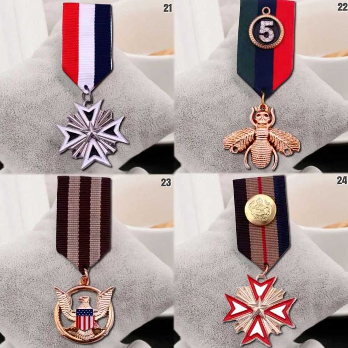 Medalie decoratie militara WW1 UK British Army USA Army Retro Style