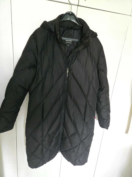 Голямо зимно яке , дълго с качулка