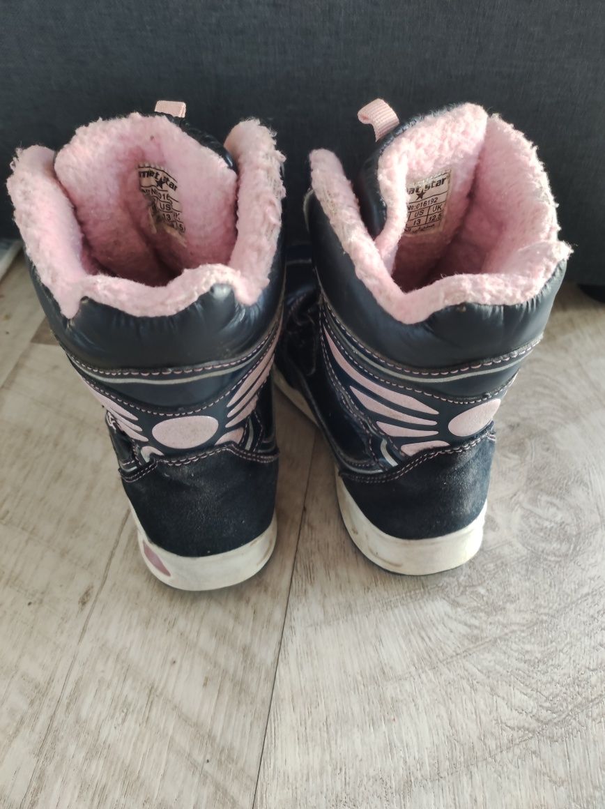 Зимни обувки за момиче 31 с мигащи светлини