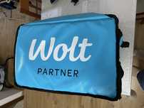 Geanta de livrat Glovo/Bolt/Wolt noua