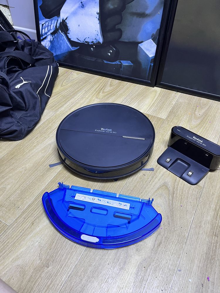 Робот Пылесос Tefal С телефона управление Bluetooth