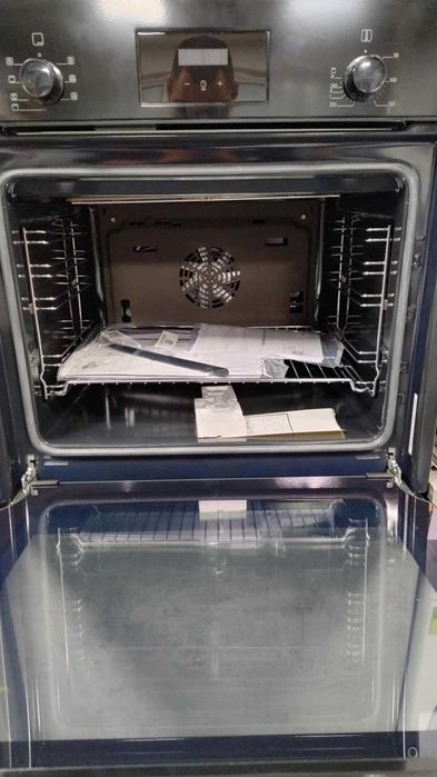 Нова черна Фурна за вграждане Bosch-Бош  3D конвекция  EcoClean