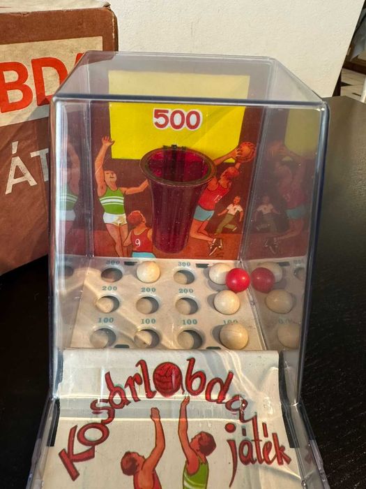 Соц Полска Игра Играчка Флипер Kosárlabda Játék