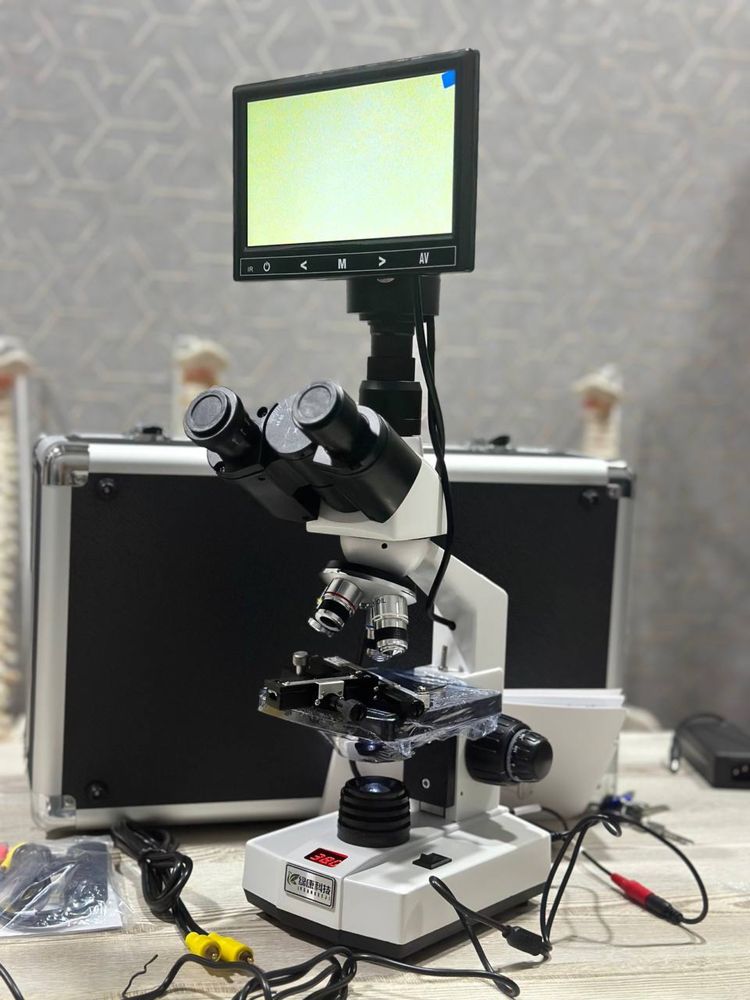 Микроскоп с монитор