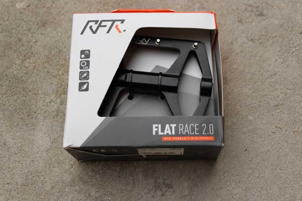 RFR Race Flat 2.0 - negru - pedale flat MTB