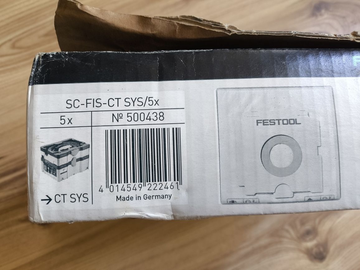 Торбичка филтърна FESTOOL SC FIS-CT SYS / 5