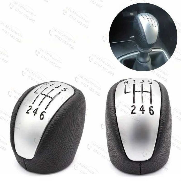 Nuca piele cu manson schimbator Renault Laguna MK3 an 2007-2015