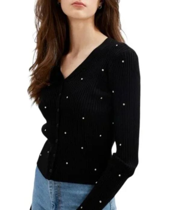H&M жилетка с кристали XS-34