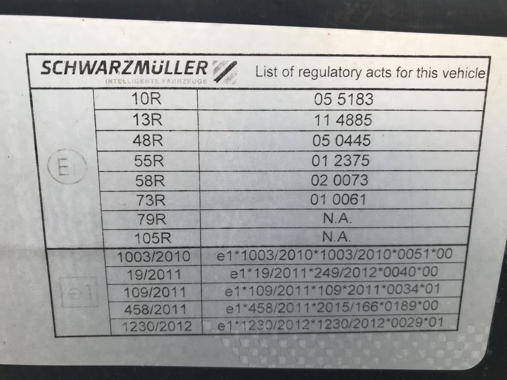 Semiremorci Schwaztmuller