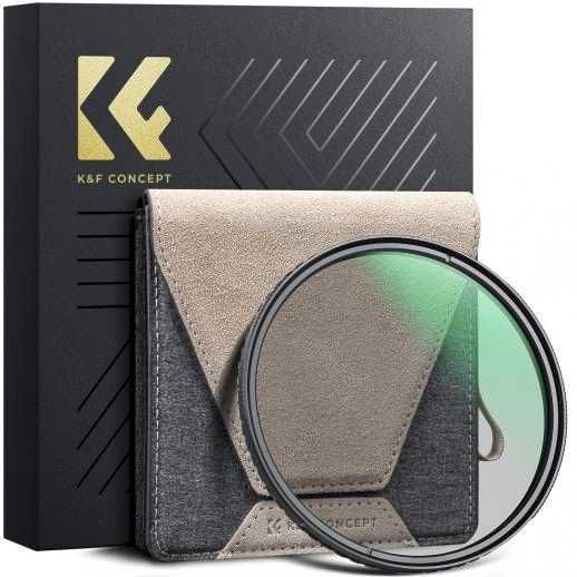 K&F Concept Nano-Xcel Pro 82mm CPL Поляризиращ Филтър - НОВ!