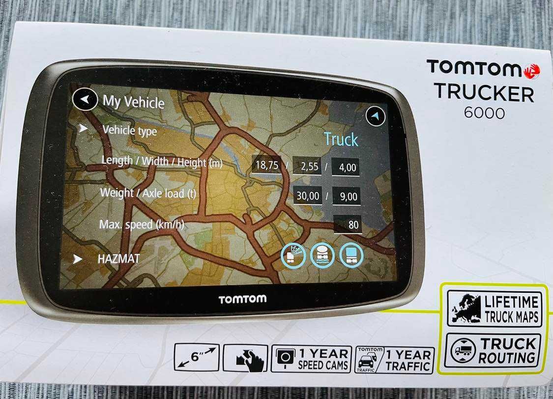 Sistem de navigatie NOU Tom Tom Trucker 6000/ n