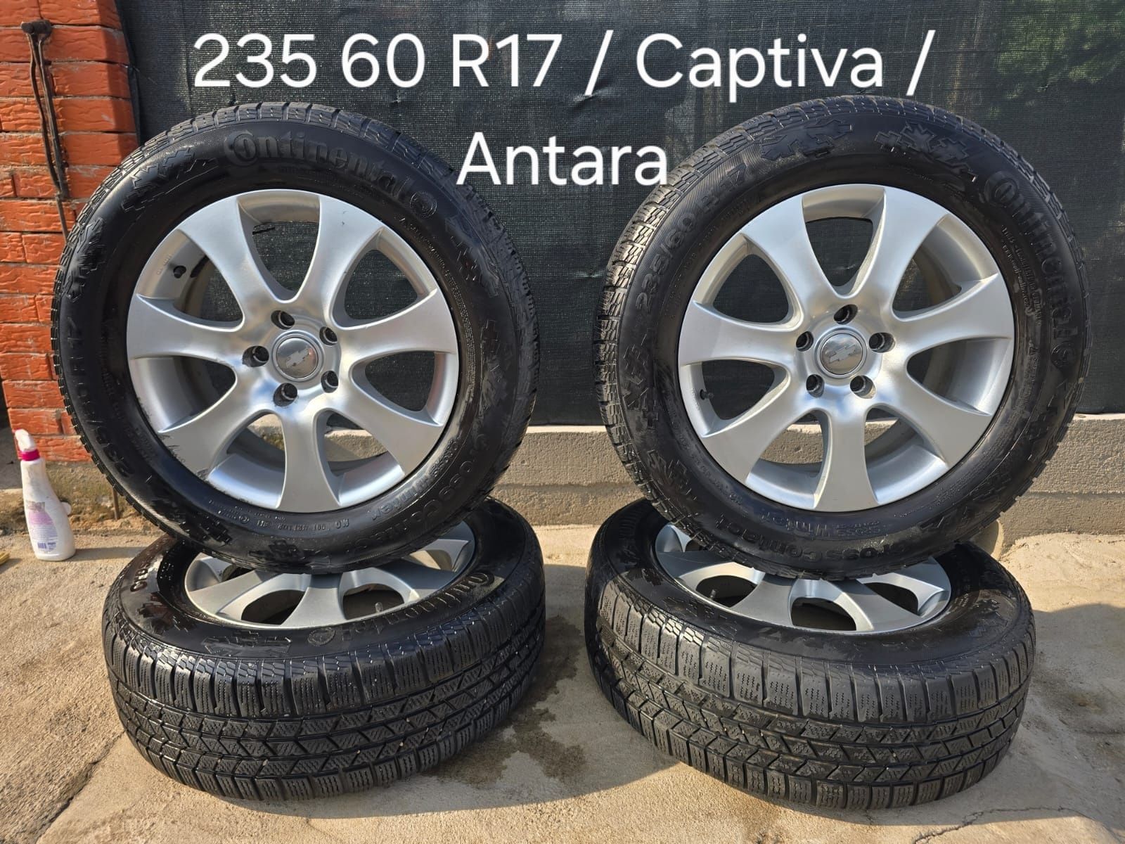 Jante  Mazda / Antara / Hyundai / Opel / Anvelope diferite dimensiuni