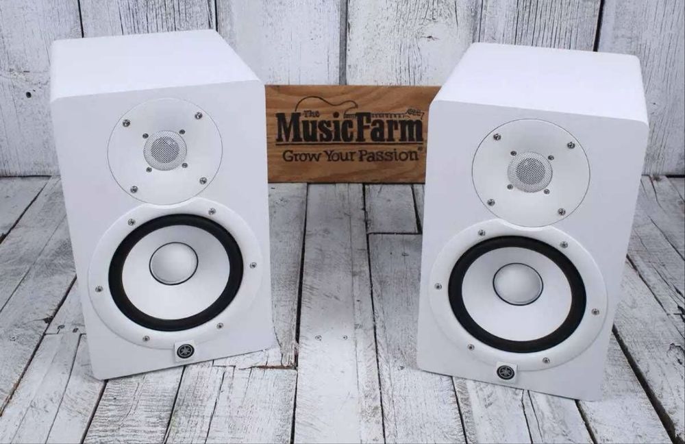 Yamaha hs7 albe pereche boxe studio