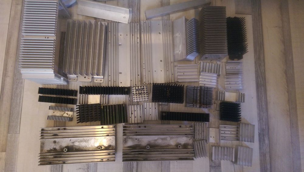 Radiatoare/racitoare/coolere aluminiu pt amplificator/statii/laptop