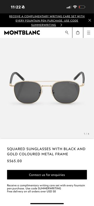 Ochelari se soare Montblanc orginali !