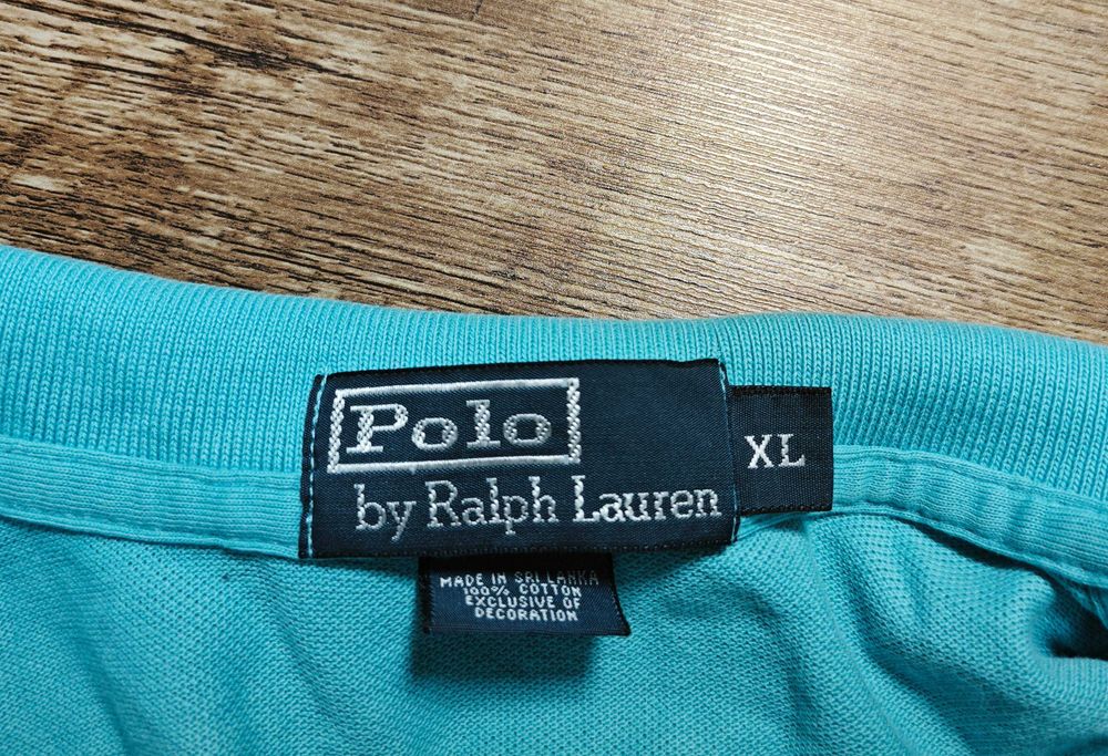 Ralph Lauren Оригинална мъжка тениска с яка размер XL