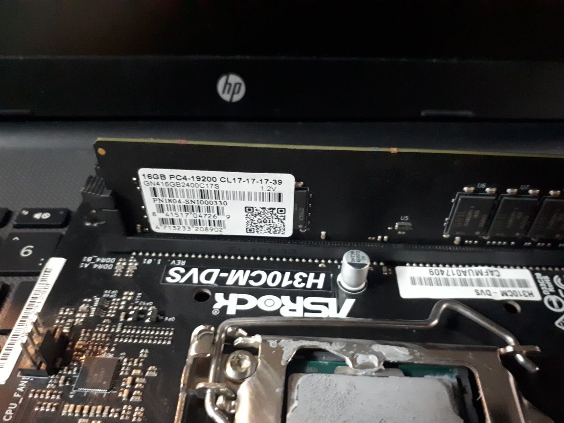 Комплект AsRock H310 + Core i5-9400f