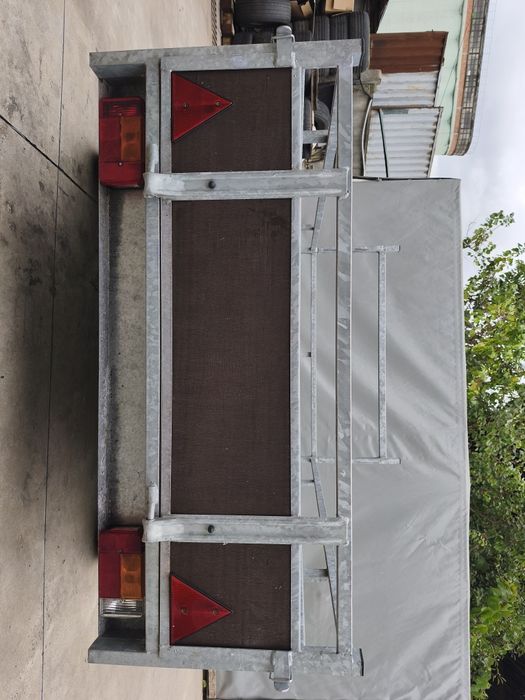 Remorcă nouă, nefolosită, 750 kg, 2m x 1.3m, import recent Olanda!