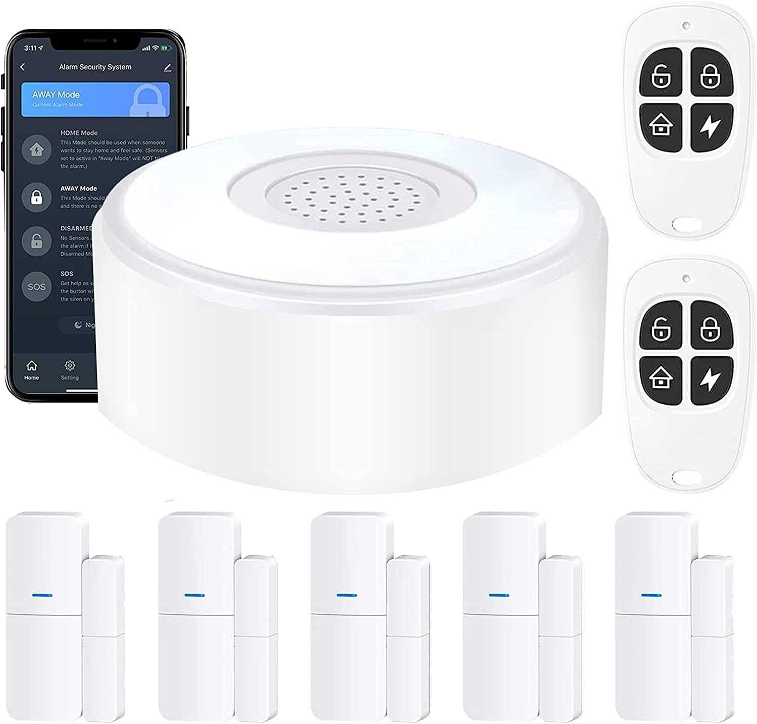 Автономна WiFi алармена система AGSHOME