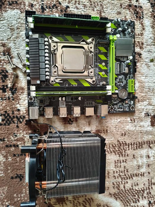 Продам комплект X79 + Xeon E5-2670 + 32 ГБ