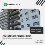 3 camere bloc nou Craiovei etaj 1