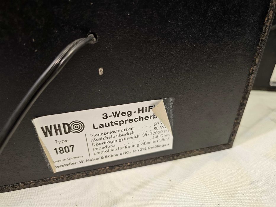 WHD 1807 2x60W 4-8ohm Germania JVC JBL JAMO