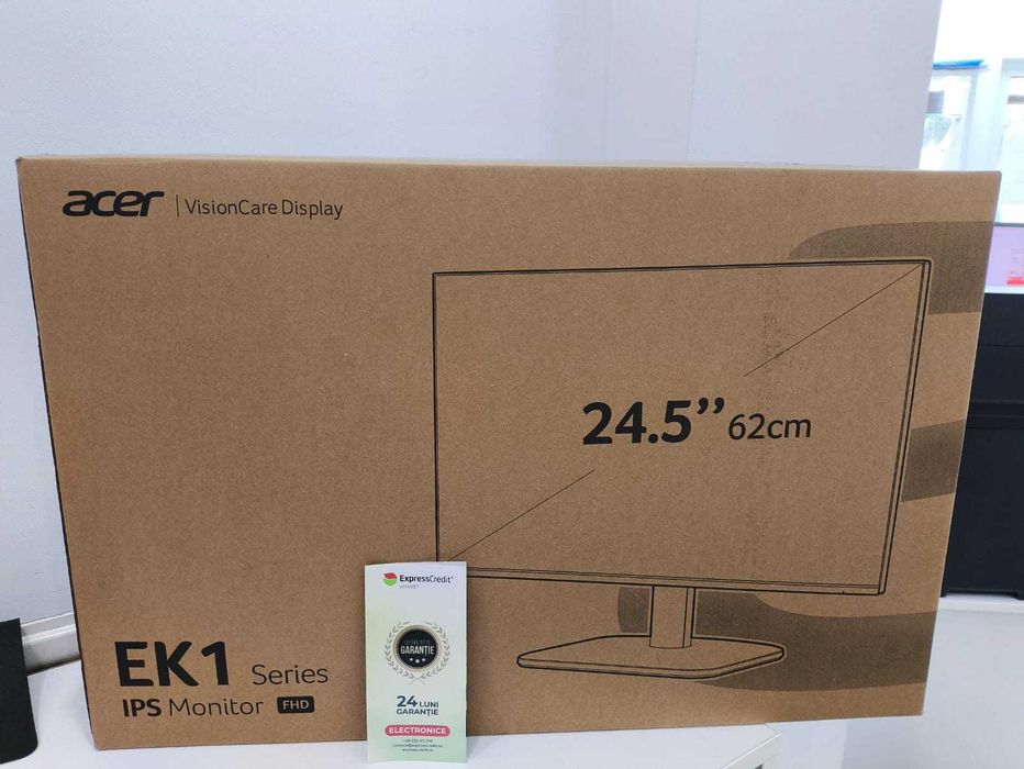 (AG43) Monitor IPS Acer EK1 24.5'' (B3654) -24 luni garantie!