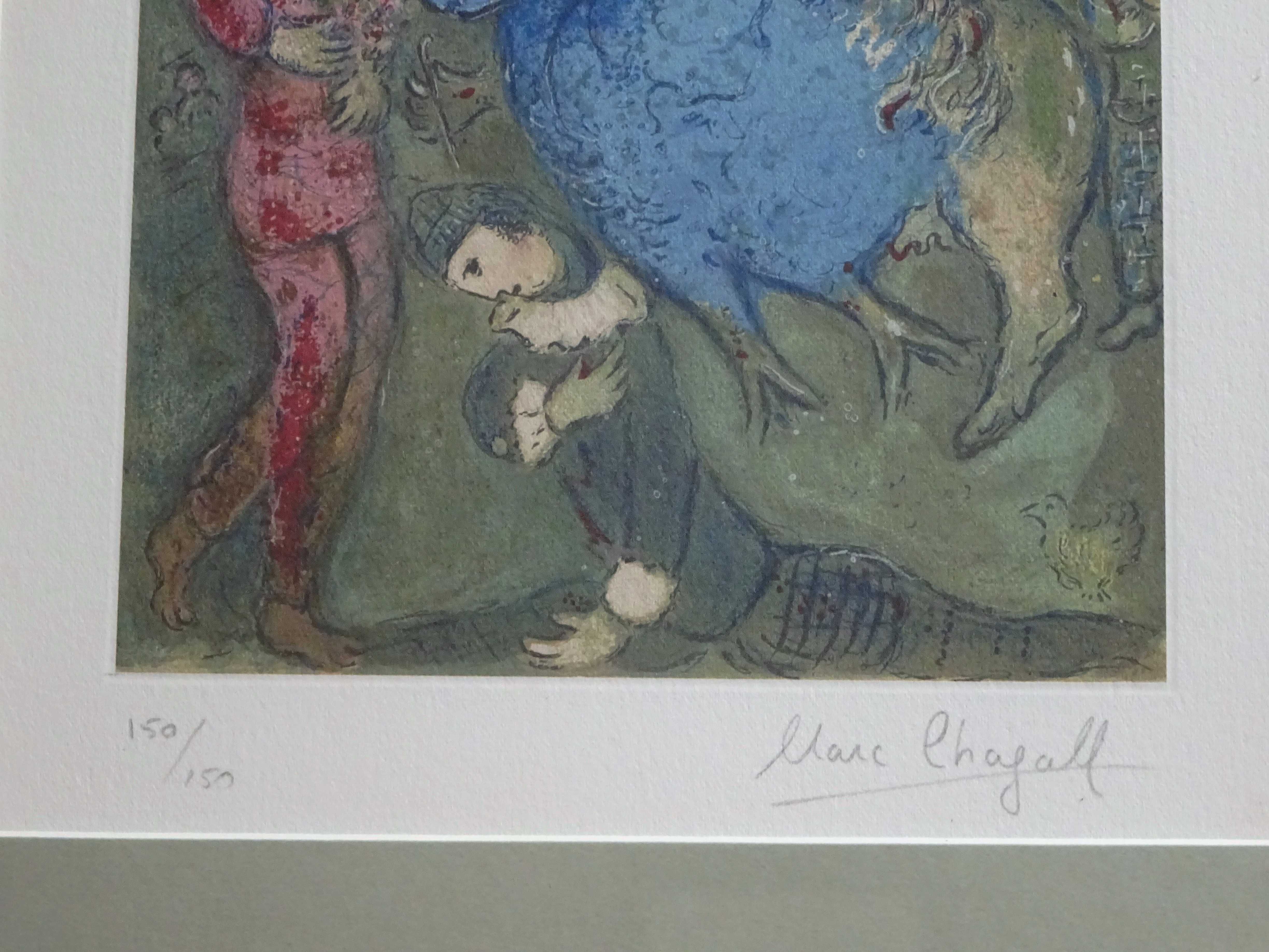 Cromolitografie Marc Chagall, ‘The Circus-Frontispiece’ | Piesa RARA