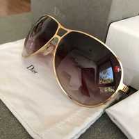 Christian Dior Retro Gold Aviator Ladybug Tiny