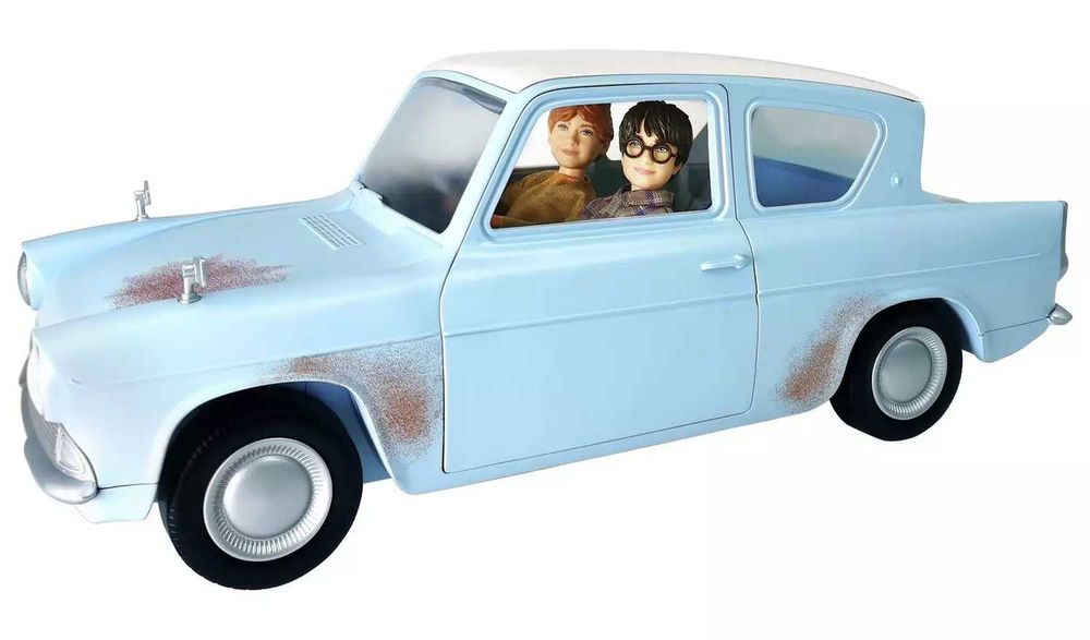 Хари Потър Летяща кола с фигури на Хари Потър и Рон Уизли Harry Potter