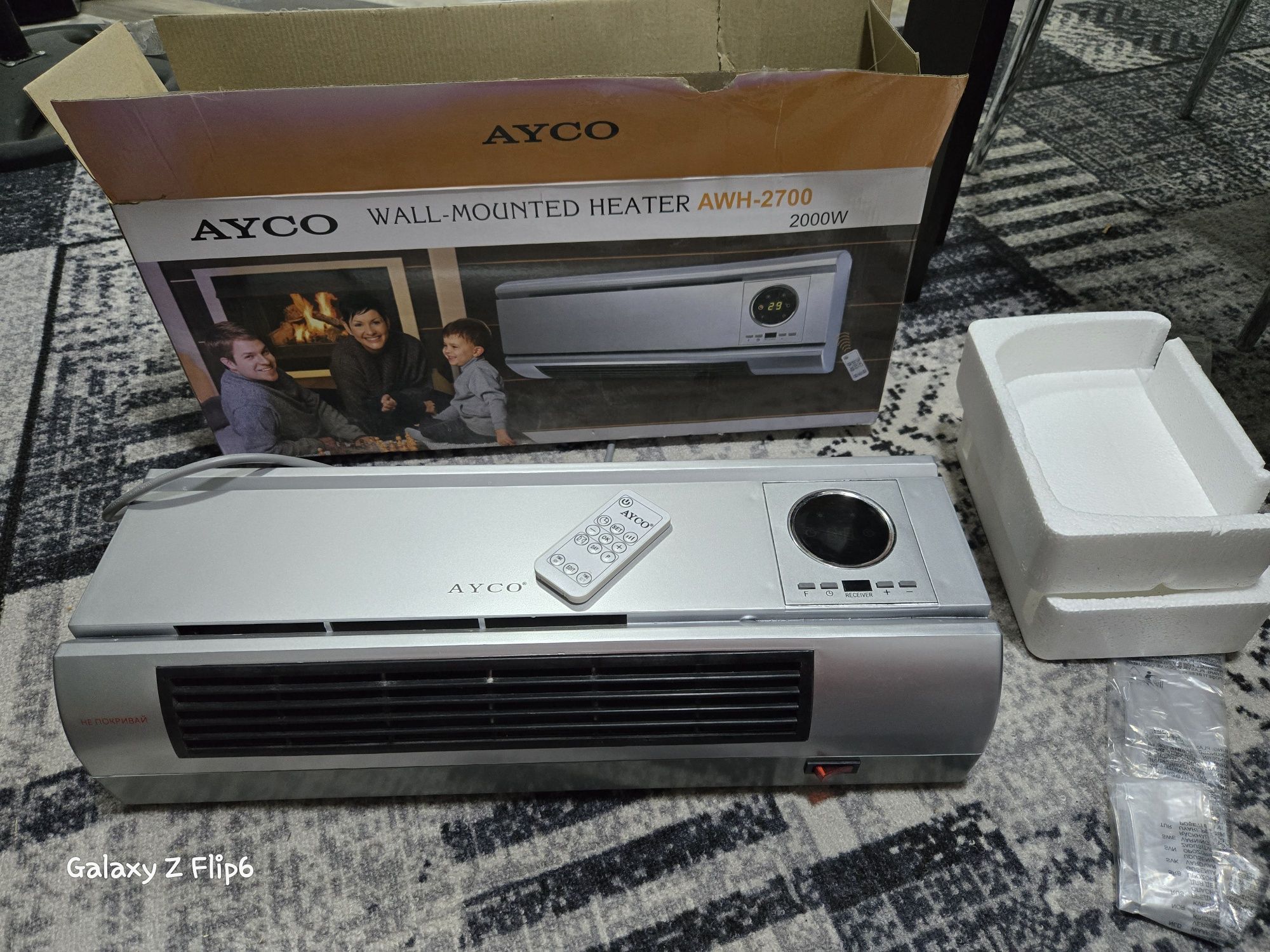 Печка за стена  AYCO 2000W