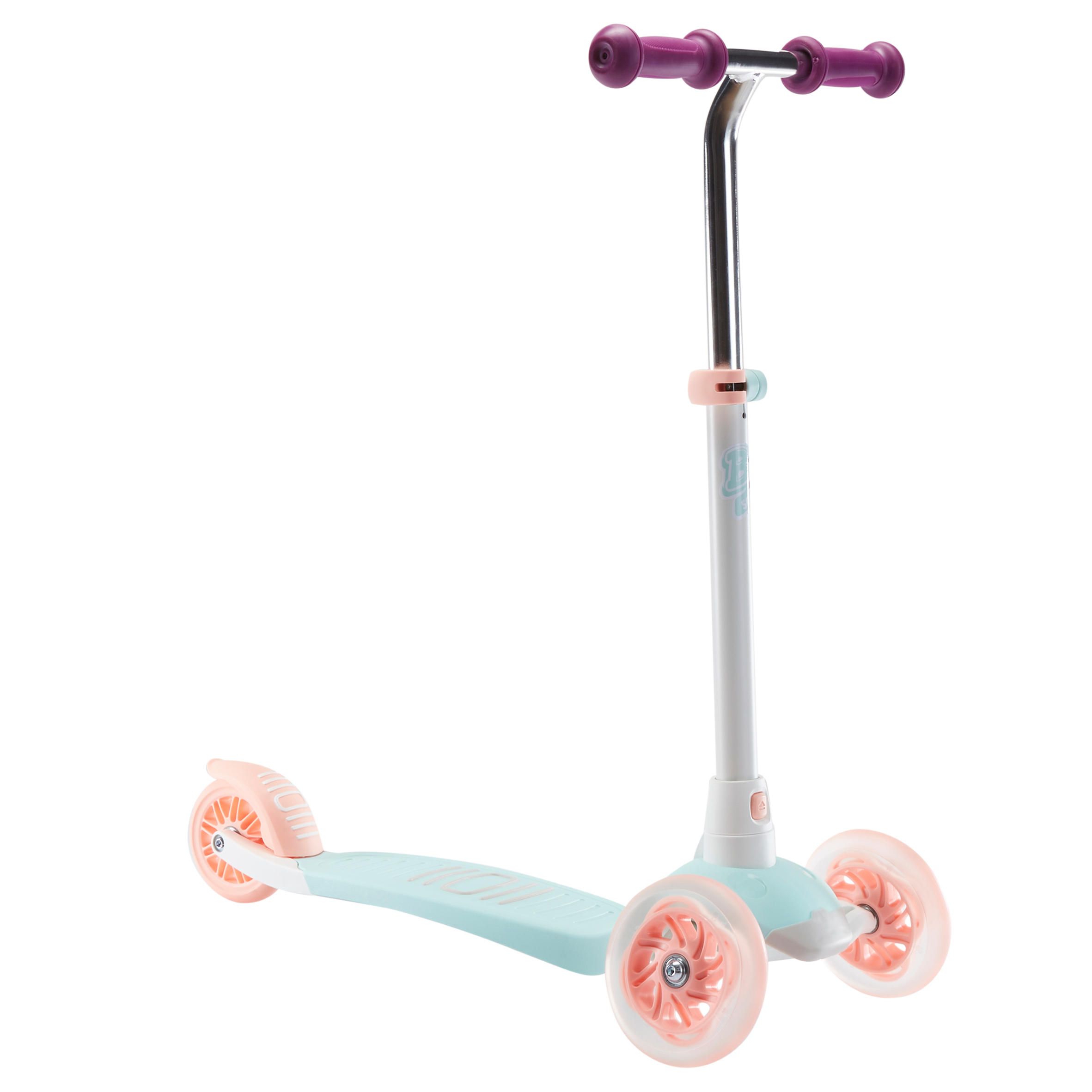 Trotinetă B1 500 Alb-Verde Copii - produs resigilat (nou) Decathlon