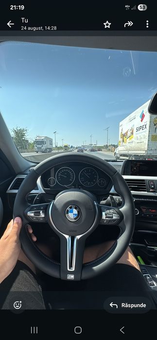 Volan M BMW .Seria F10 .F30. F16. F25 .F11 .F07.F32 . F 36