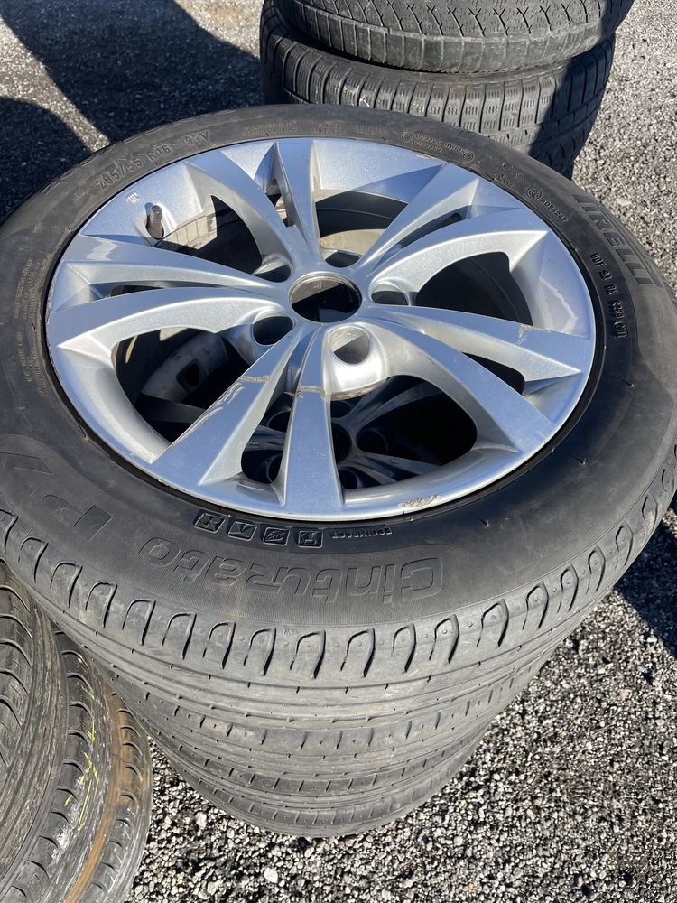 205/55/16 PIRELLI 4бр. 4.5-5мм с джанти ALFA ROMEO