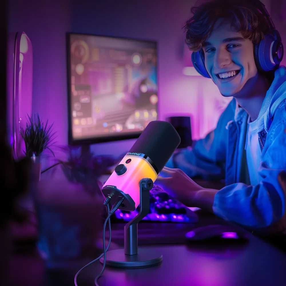 Микрофон PD100X RGB XLR/USB