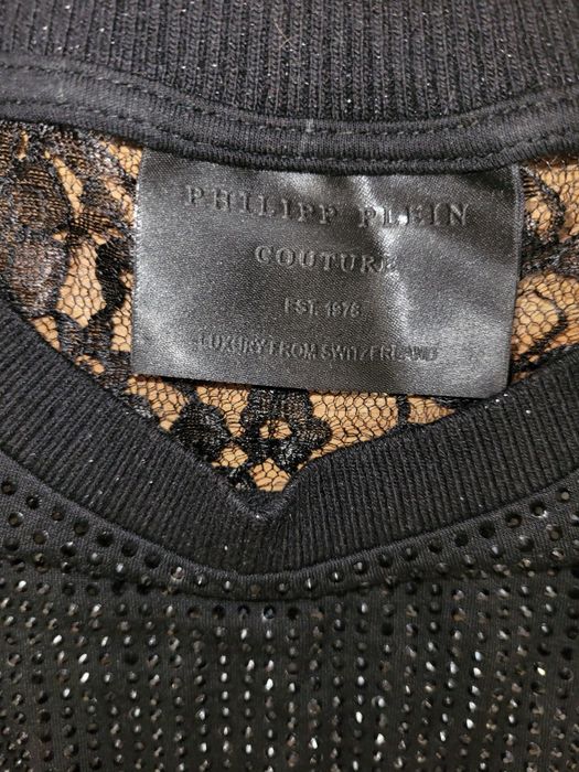 Черна блуза Philipp Plein