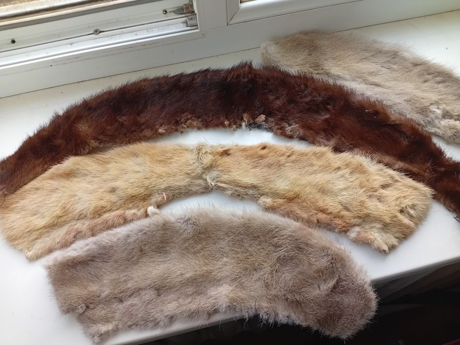 Натуральные меховые шкурки