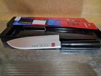 НОВ!!! Нож Santoku, Kasumi, неръждаема стомана, 16,5 см, черен