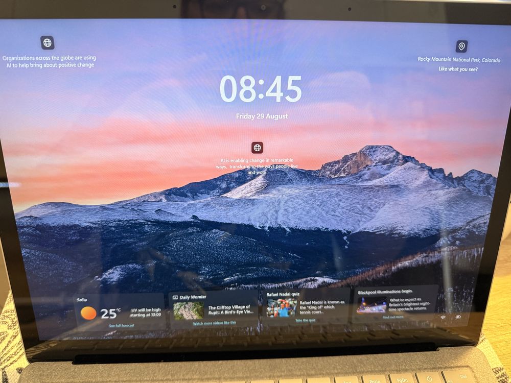 Microsoft Surface Laptop 13.5” Touch