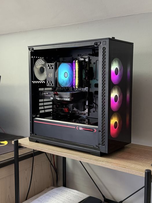 PC Gaming RTX 5060, Ryzen 5 5600, 16GB 3600mhz