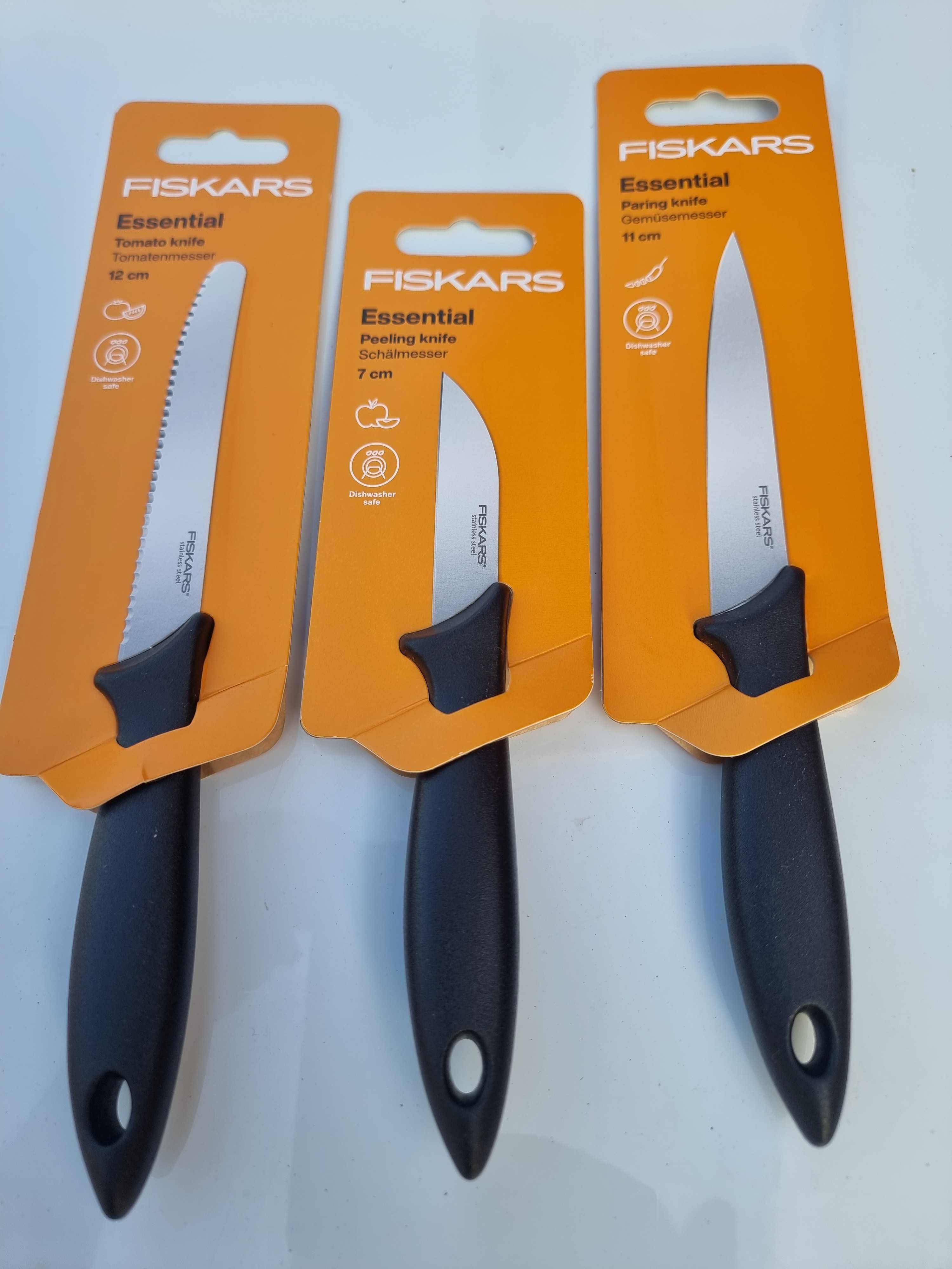 Fiskars - сет кухненски ножове 3 бр
