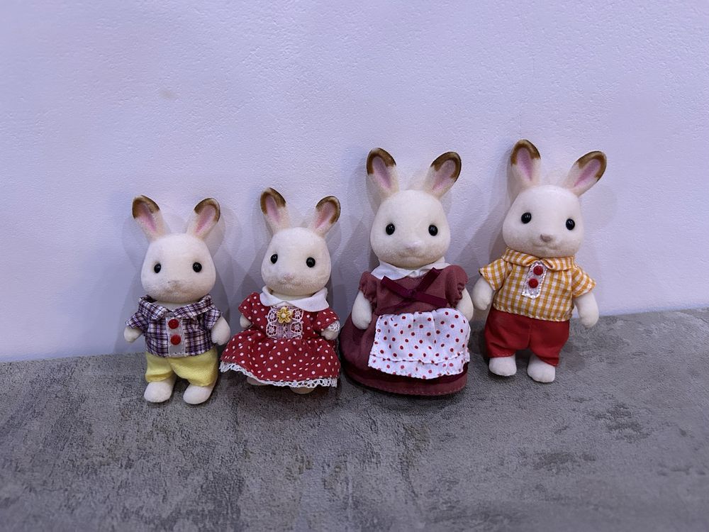 Sylvanian Families Семья шоколадных кроликов