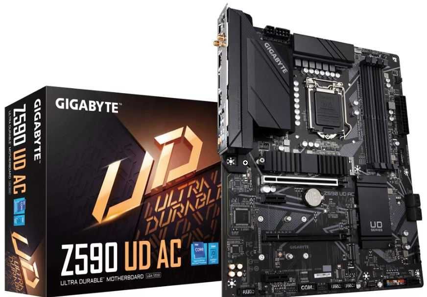 KIT i5-10400F, 32Gb RAM, Gigabyte Z590 UD AC, NOCTUA, HDD 2TB