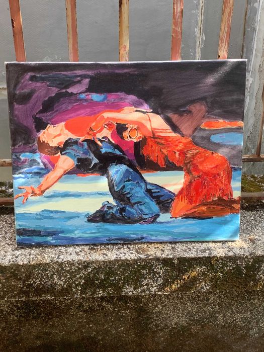 стара картина танц