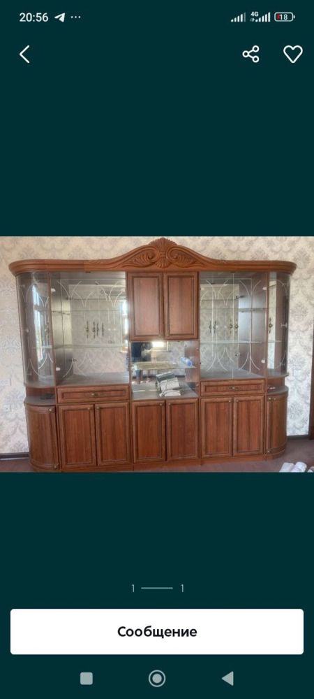 Комод для зала срочно отдам за 500.000 тыс