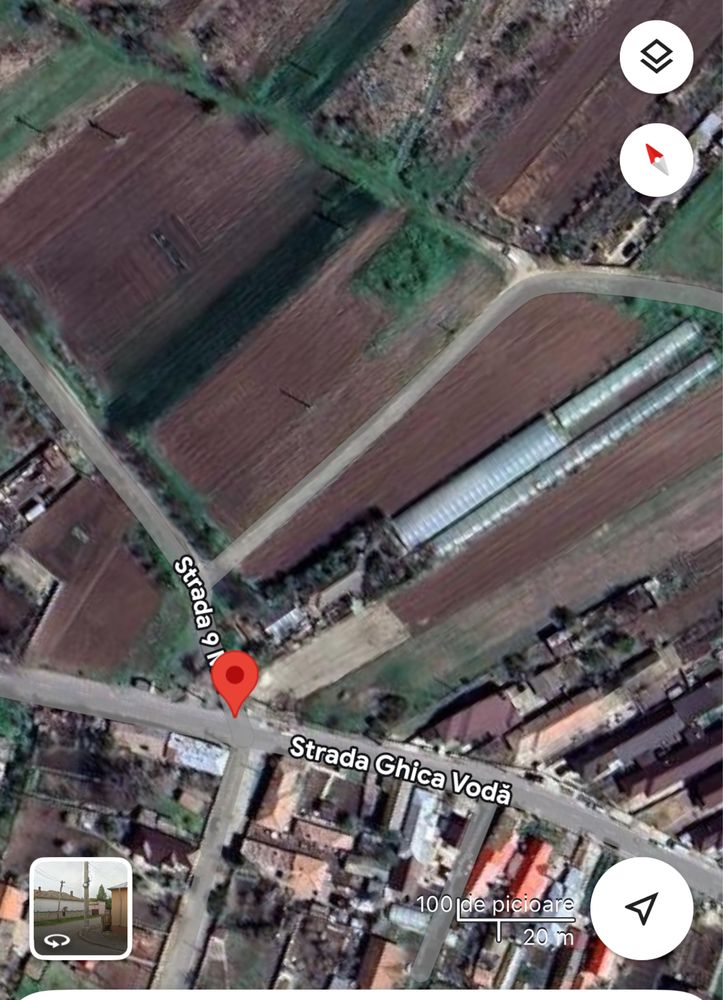 Vand teren intravilan sau schimb cu apartament